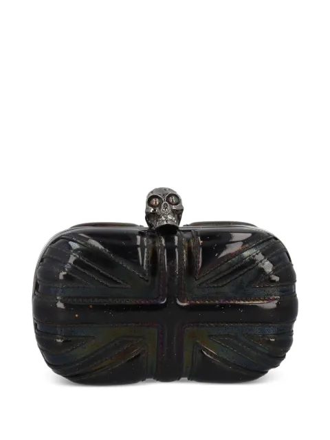 Alexander McQueen Pre-Owned small Britannia Skull Box clutch bag