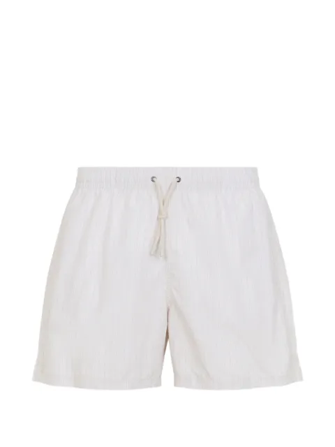 Canali short rayé à lien de resserrage