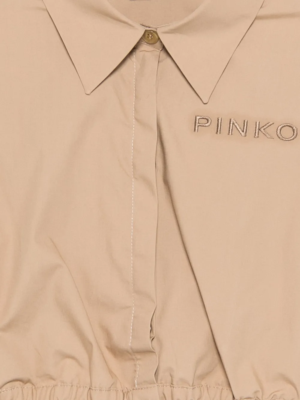  Pinko Kids Embroidered Crop Top - Neutrals 