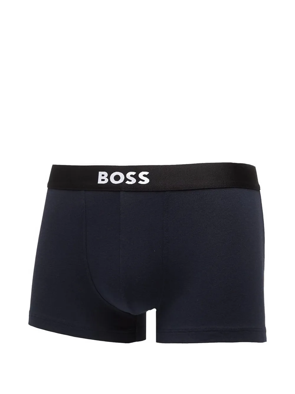 HUGO Drie boxershorts met logo Blauw