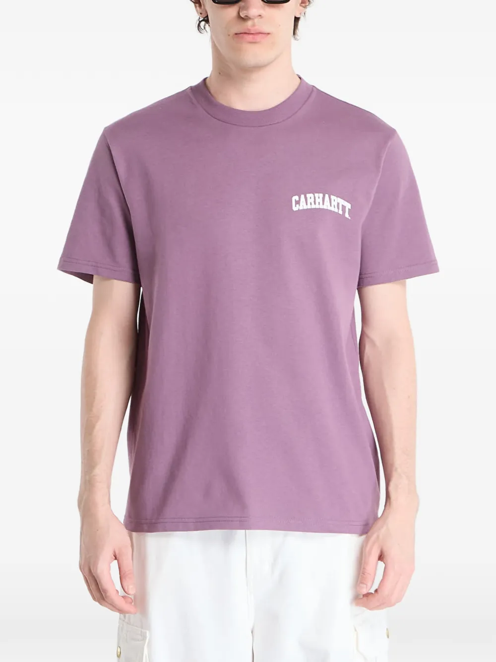 Carhartt WIP T-shirt Script University - Viola