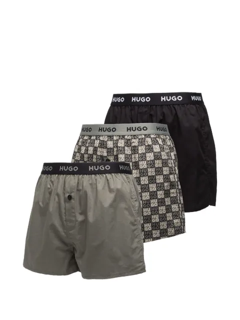HUGO woven boxers