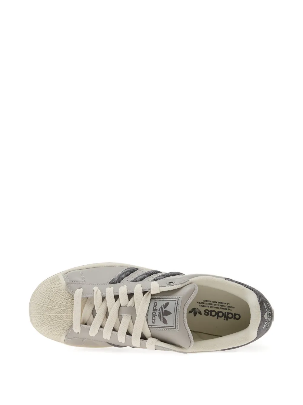 adidas Superstar II three stripes sneakers Grijs