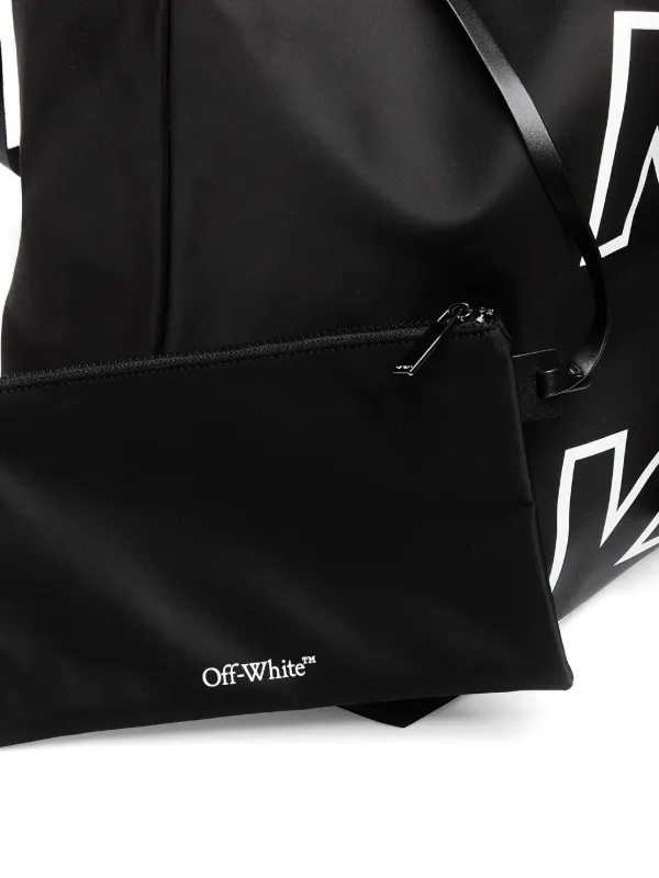 Off-White グラフィック ハンドバッグ | ブラック | FARFETCH JP