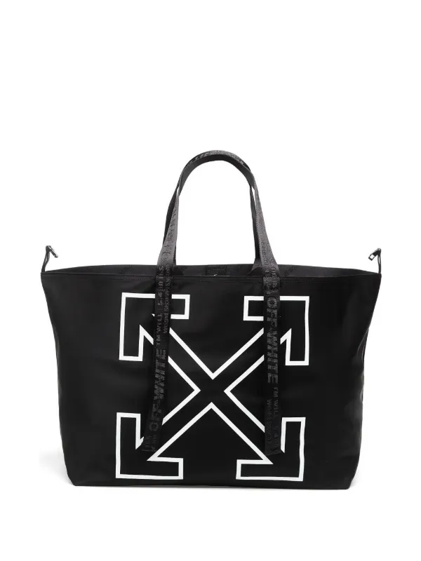 Off-White グラフィック ハンドバッグ | ブラック | FARFETCH JP