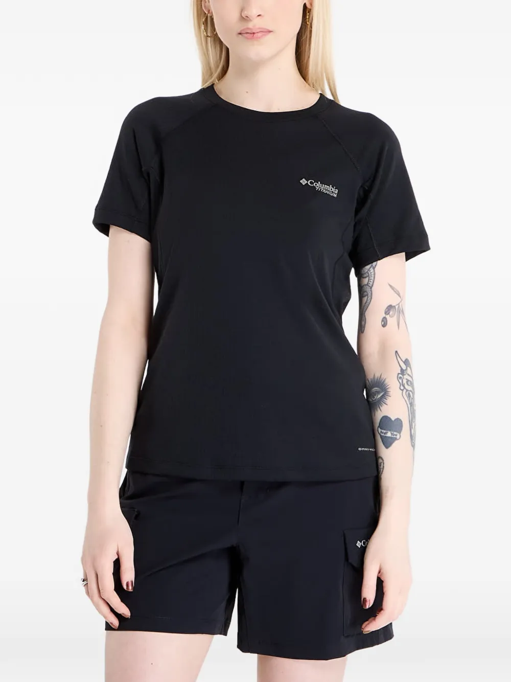 Columbia short-sleeve T-shirt - Nero