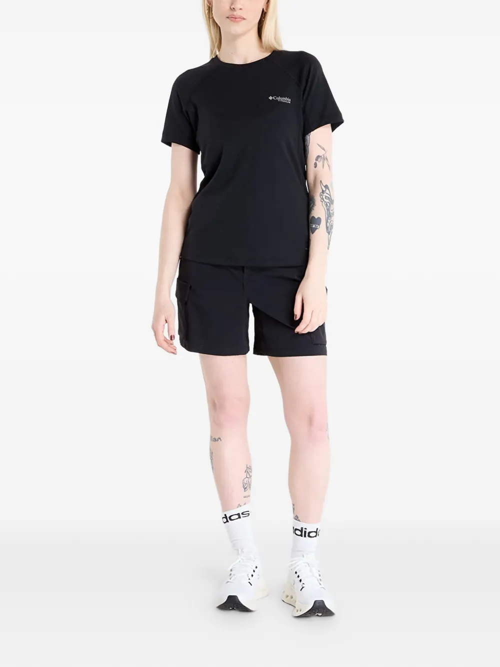 Columbia T-shirt Zwart