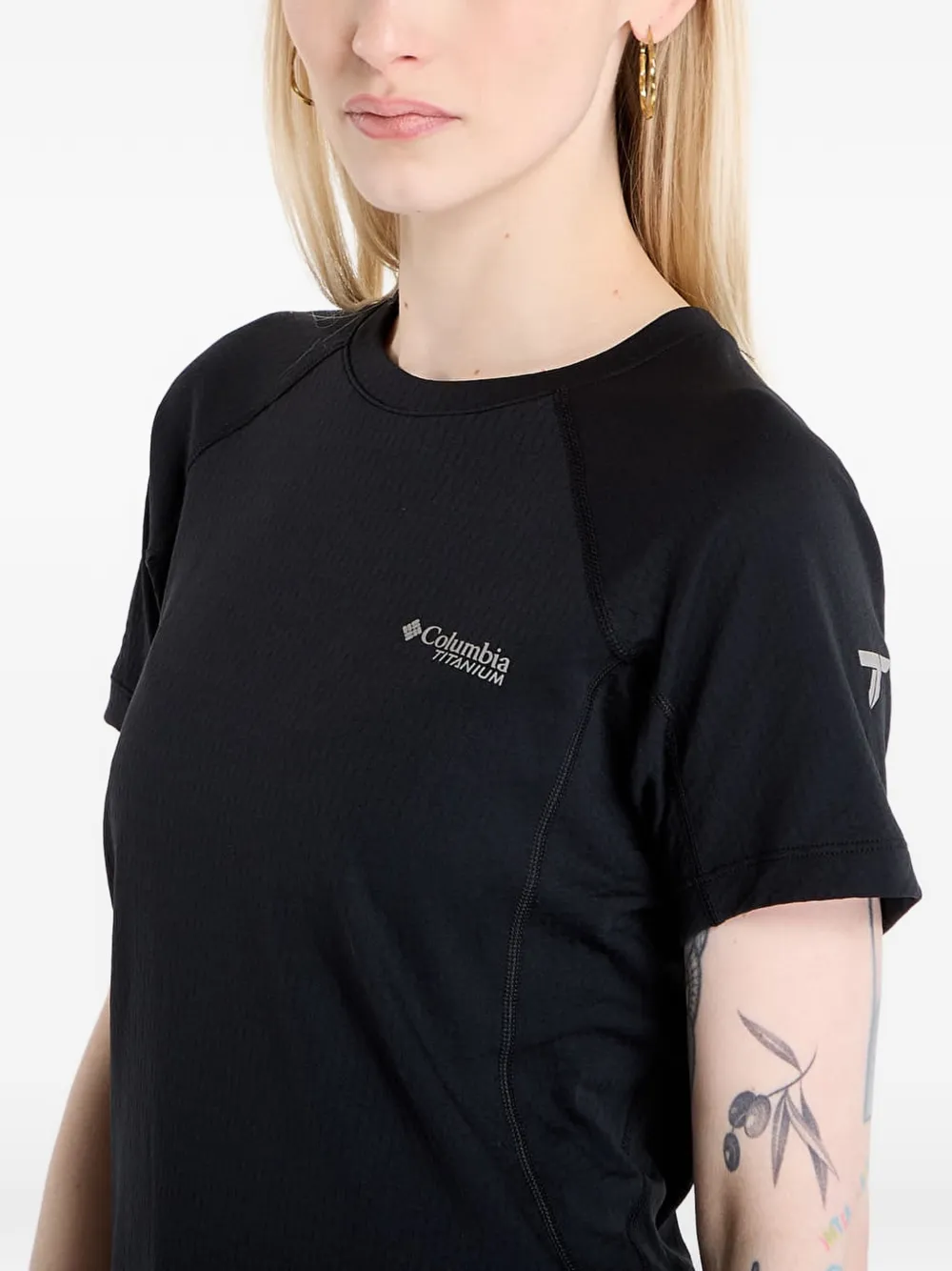 Columbia T-shirt Zwart