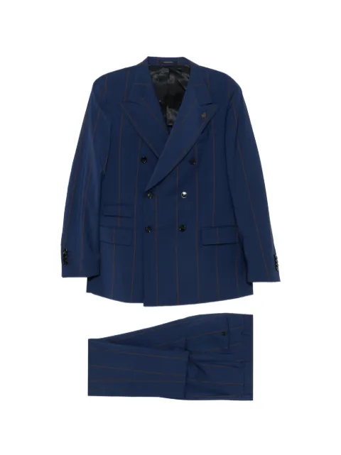 Gabriele Pasini striped double-breasted suit