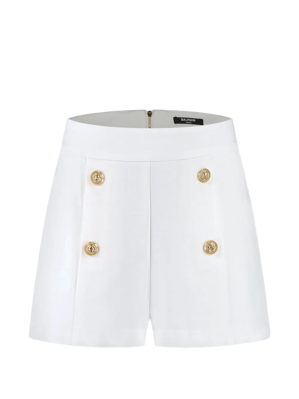 Balmain Kids button-embellished shorts - Weiß