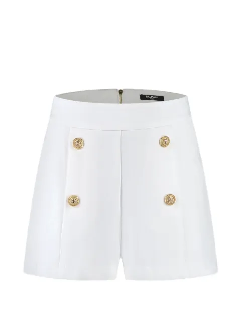 Balmain Kids shorts con detalle de botones
