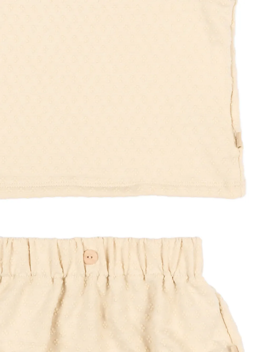  Bamboom Ruffled Shorts Set - Neutrals 