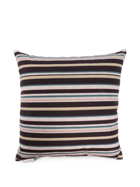 Pierre-Louis Mascia Primula striped zip-fastening cushion