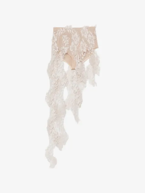 Giuseppe Di Morabito shorts de encaje