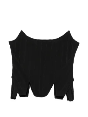 Pleats Please Issey Miyake プリーツ トップ | ブラック | FARFETCH JP