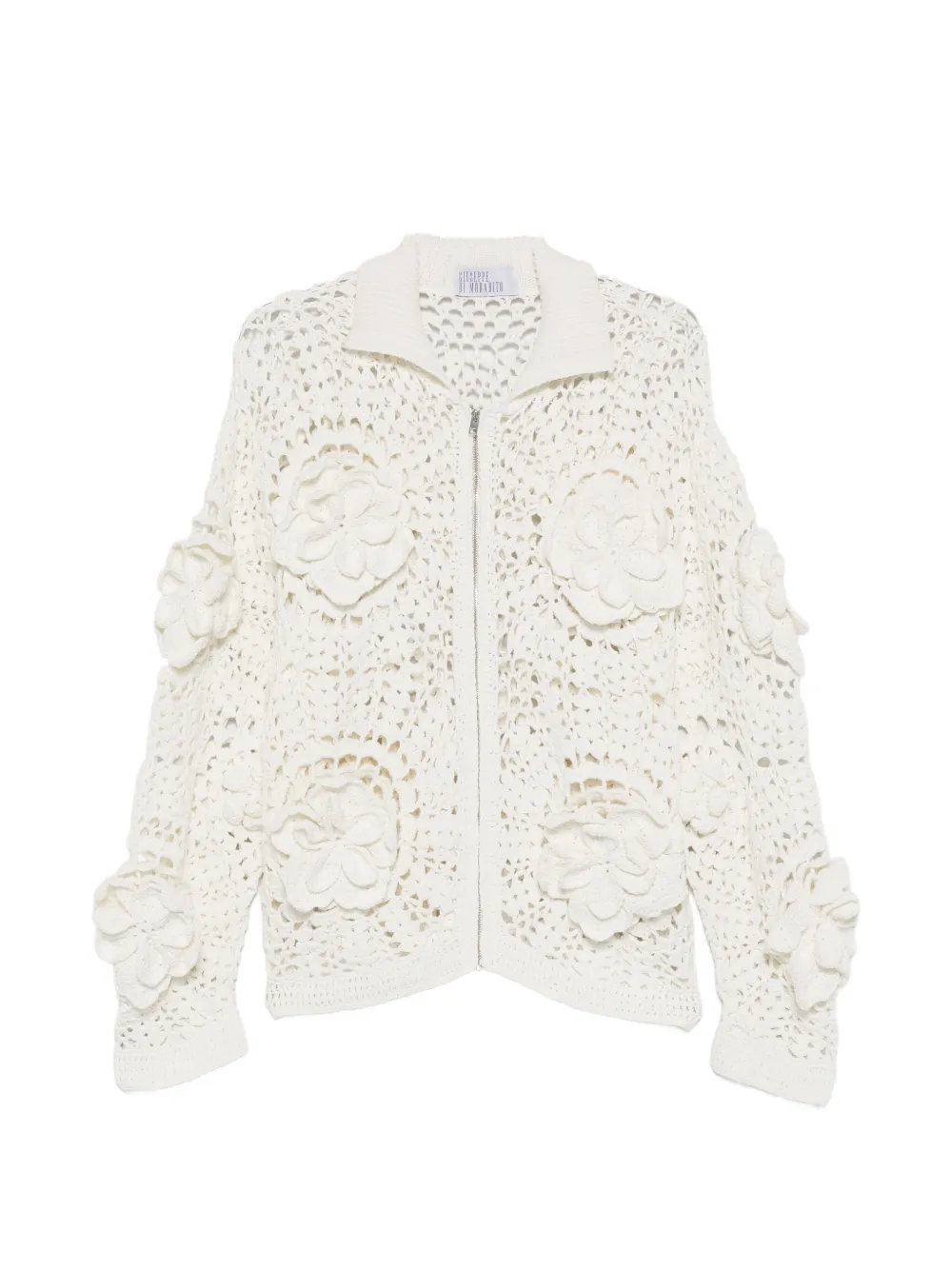 Giuseppe Di Morabito floral appliqué cardigan - Toni neutri