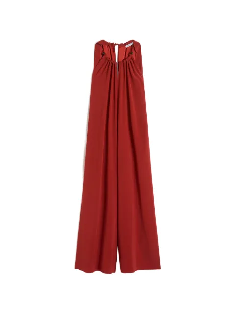 Max Mara mono de satén envers fluido