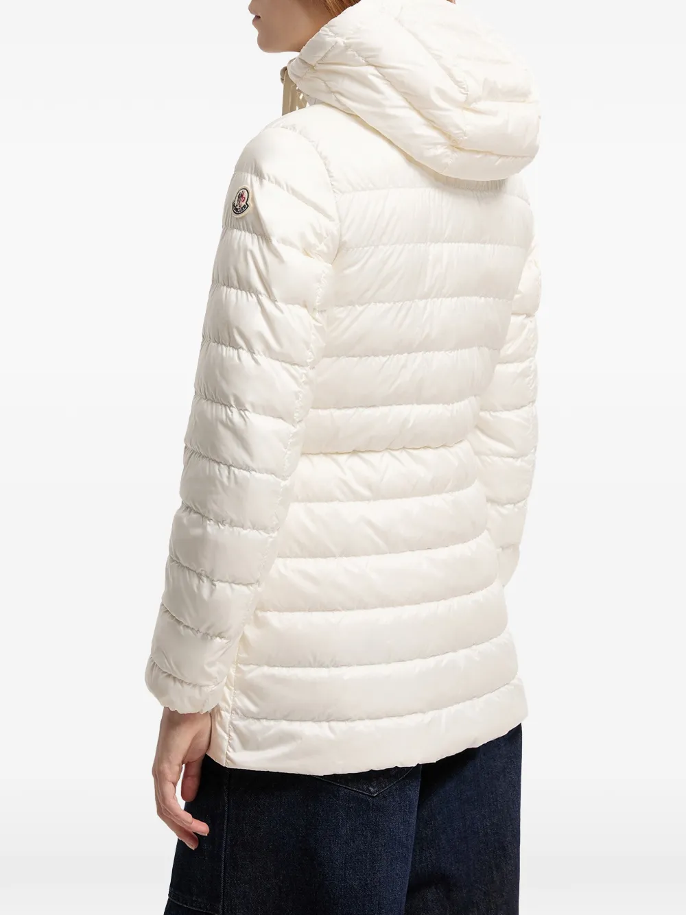 Moncler Jas met capuchon Beige