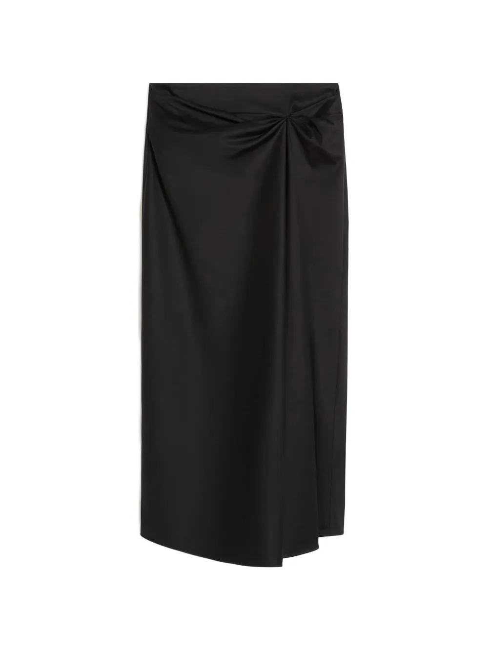 Max Mara Gonna midi con nodo - Nero