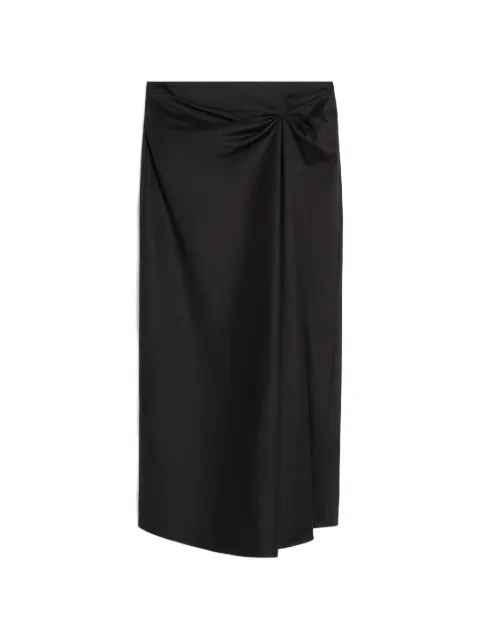 Max Mara knot-detail midi skirt