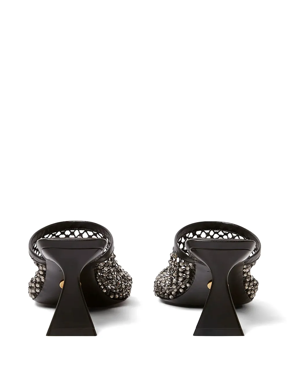 Stella McCartney Muiltjes verfraaid met kristallen Zwart