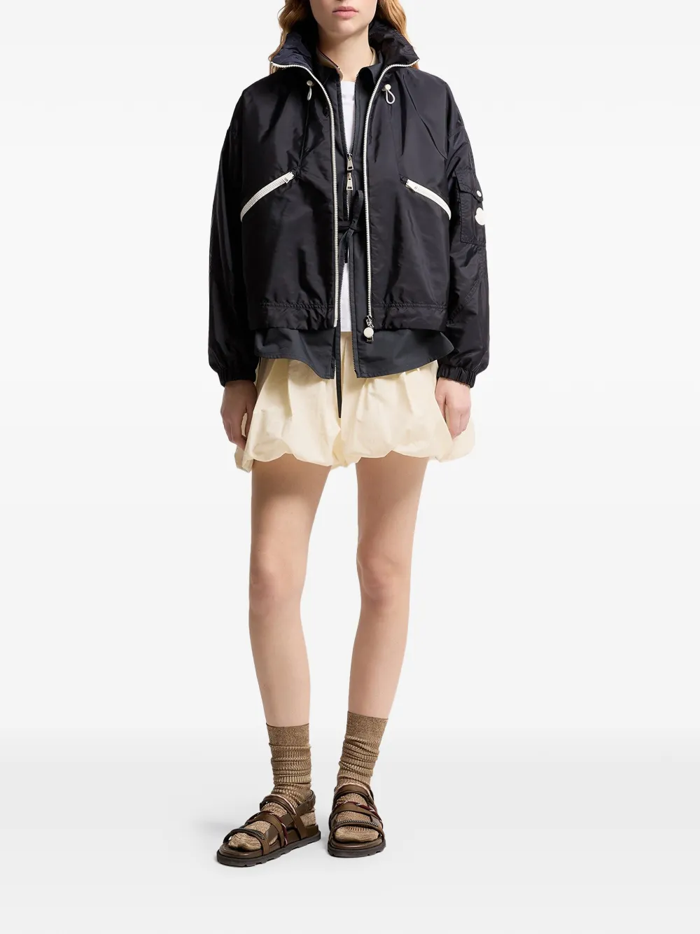 Moncler Marmacy jack met capuchon Blauw