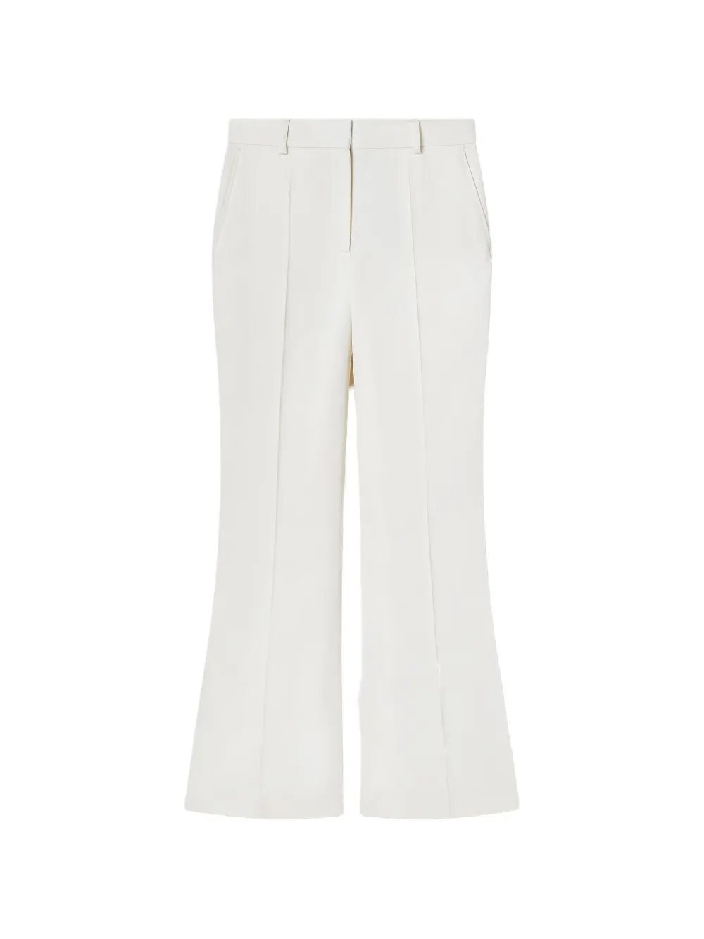 Stella McCartney Broek met wijde pijpen Beige