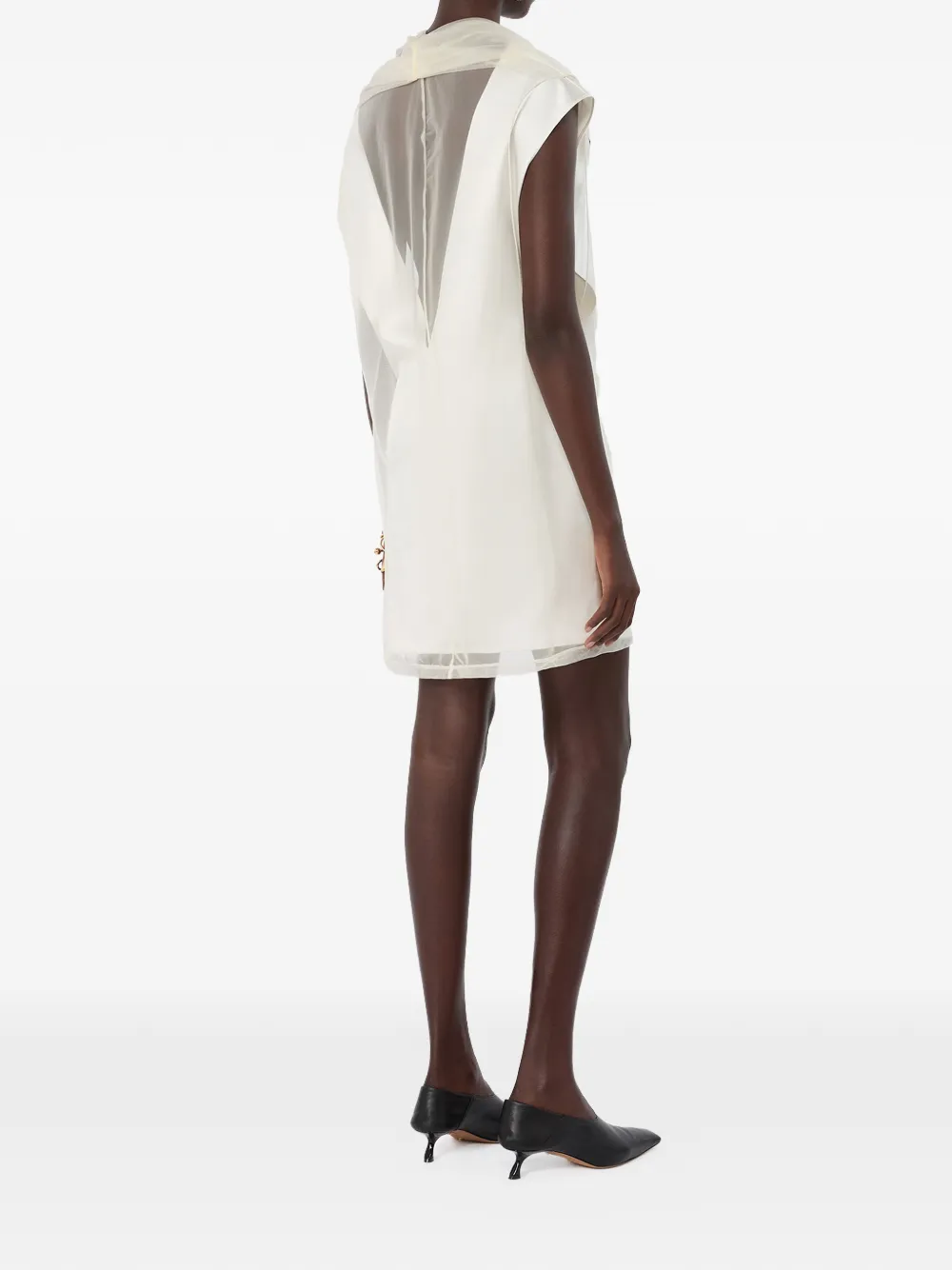 Sportmax Stretch jersey jurk Beige