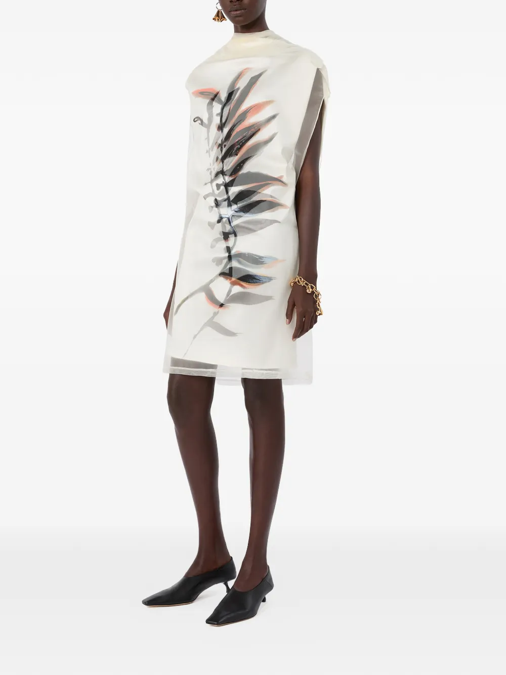 Sportmax stretch jersey dress - Toni neutri