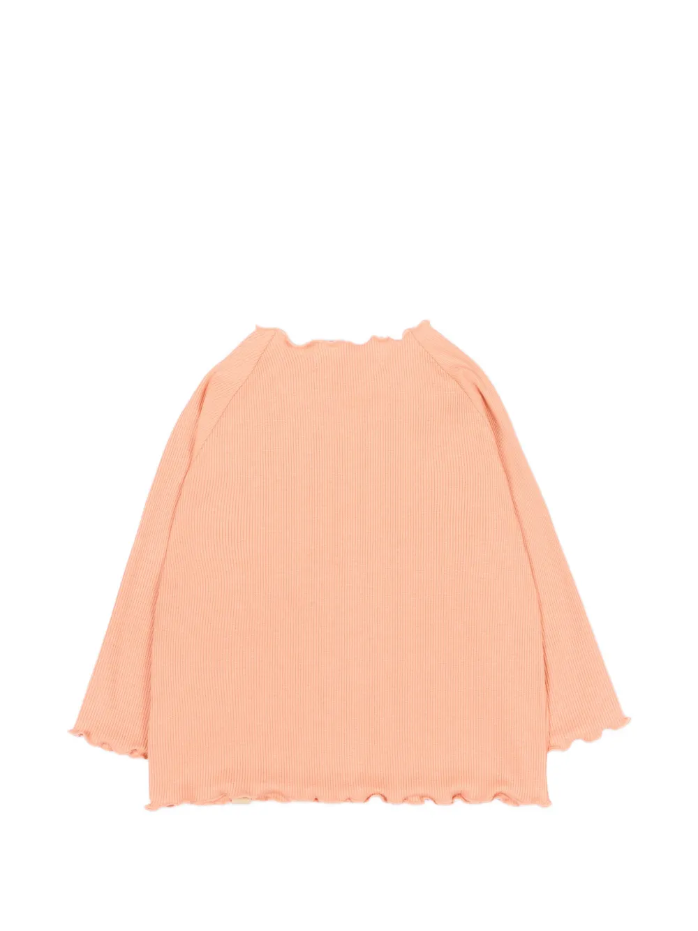  Bamboom Ruffled Long-sleeves T-shirt - Orange 