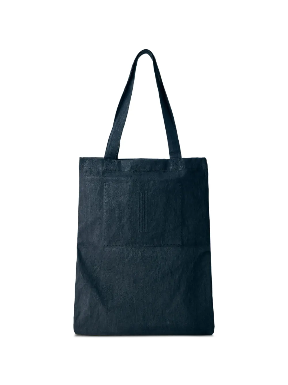  Rick Owens Drkshdw Text-graphic Rectangular Tote Bag - Black 
