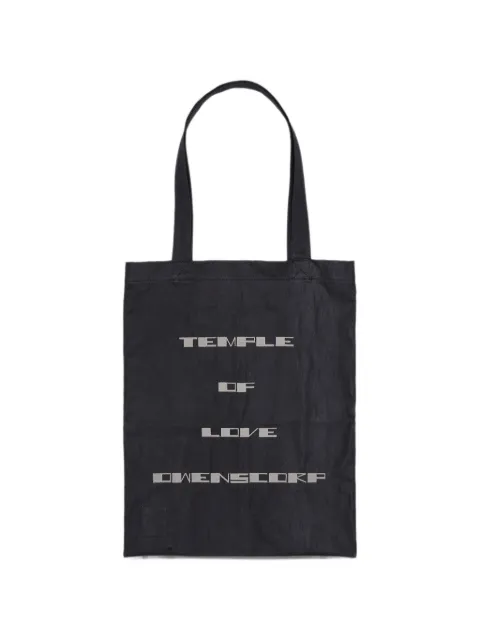 Rick Owens DRKSHDW Temple tote bag