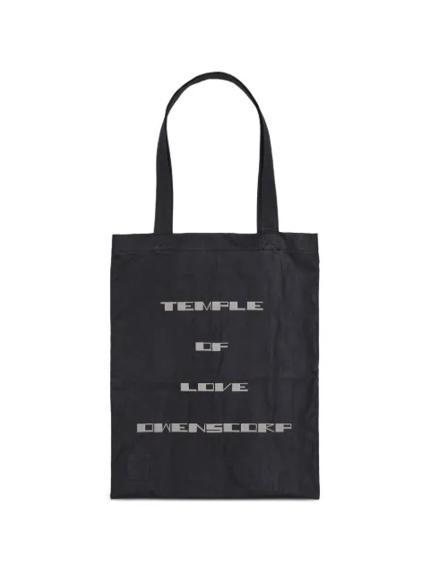 Rick Owens DRKSHDW Temple tote bag