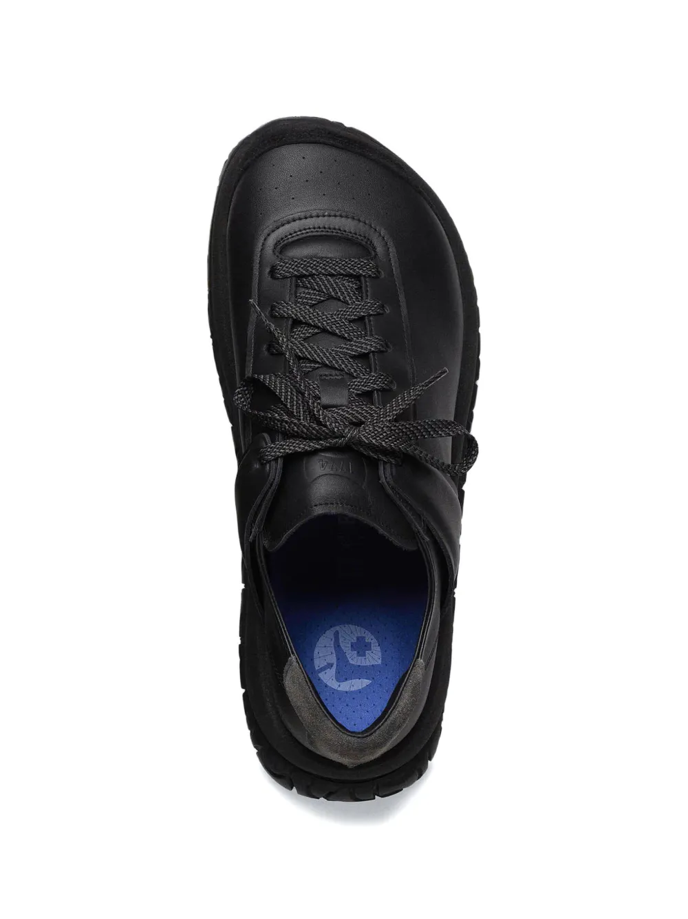 Birkenstock 1774 Stroedt leren sneakers Zwart