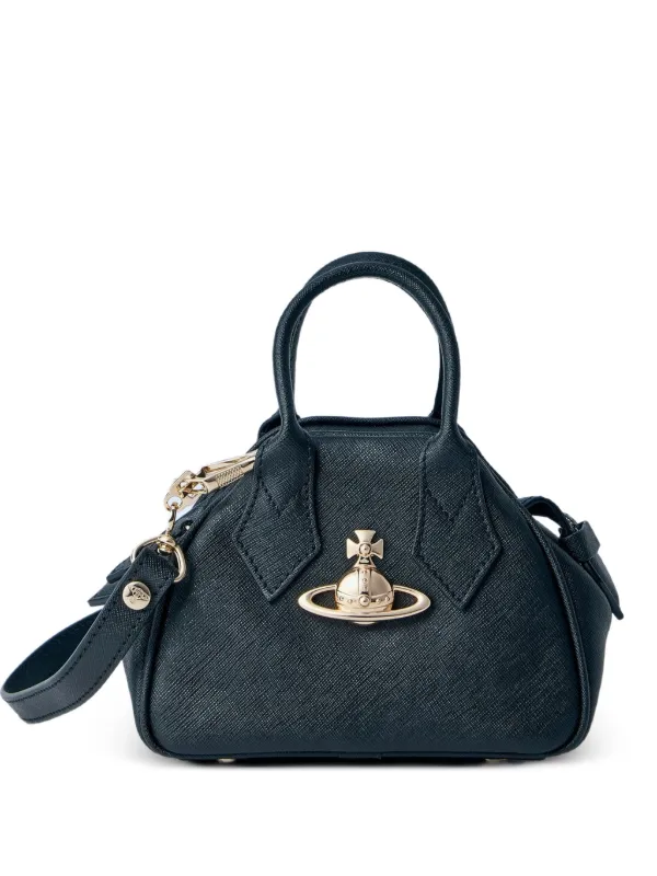 Vivienne Westwood テクスチャード ミニバッグ | ブルー | FARFETCH JP
