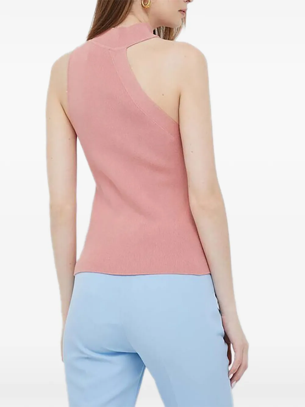 DKNY Asymmetrische top Roze