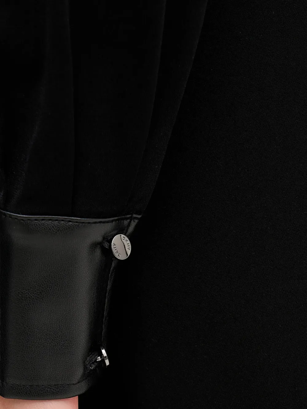 DKNY Blouse met lange mouwen Zwart