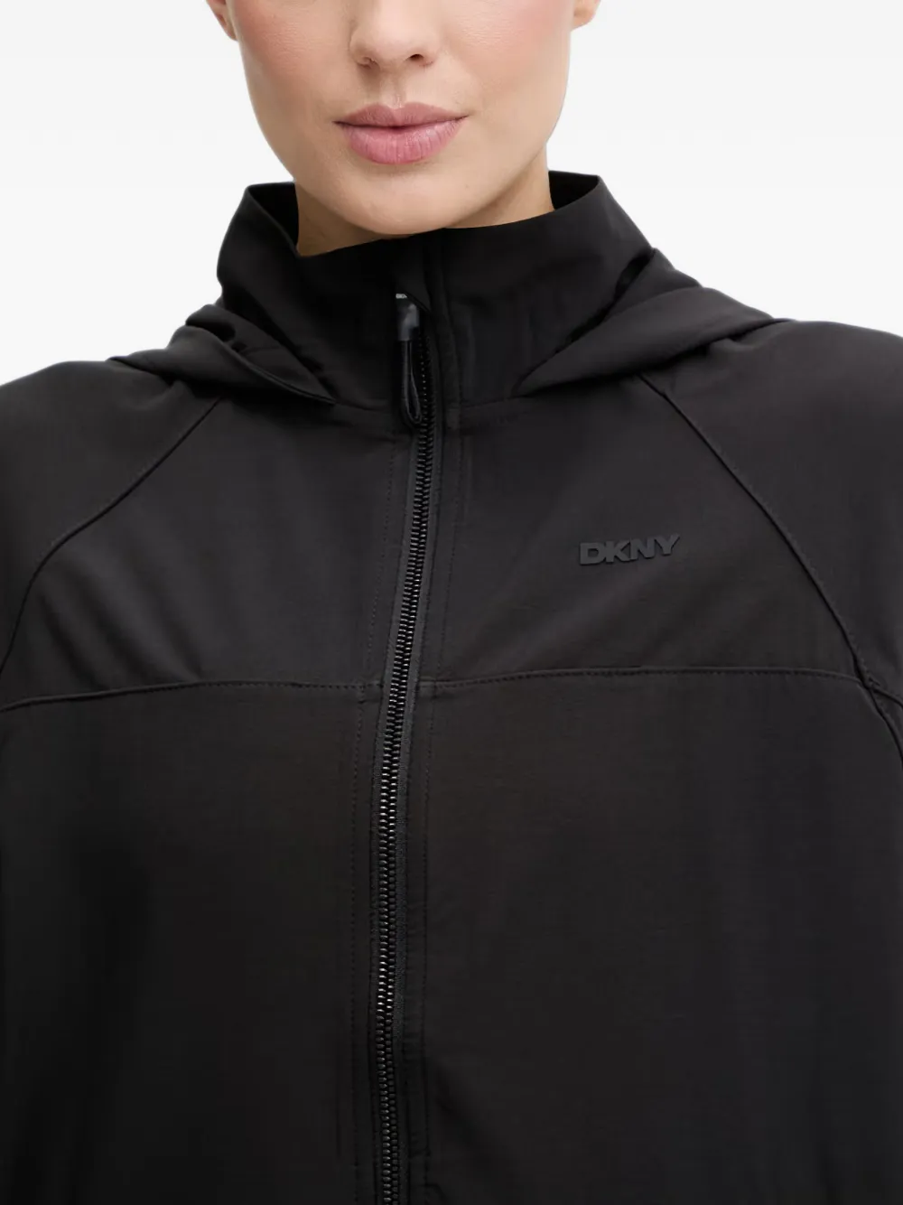 DKNY Jack met capuchon Zwart