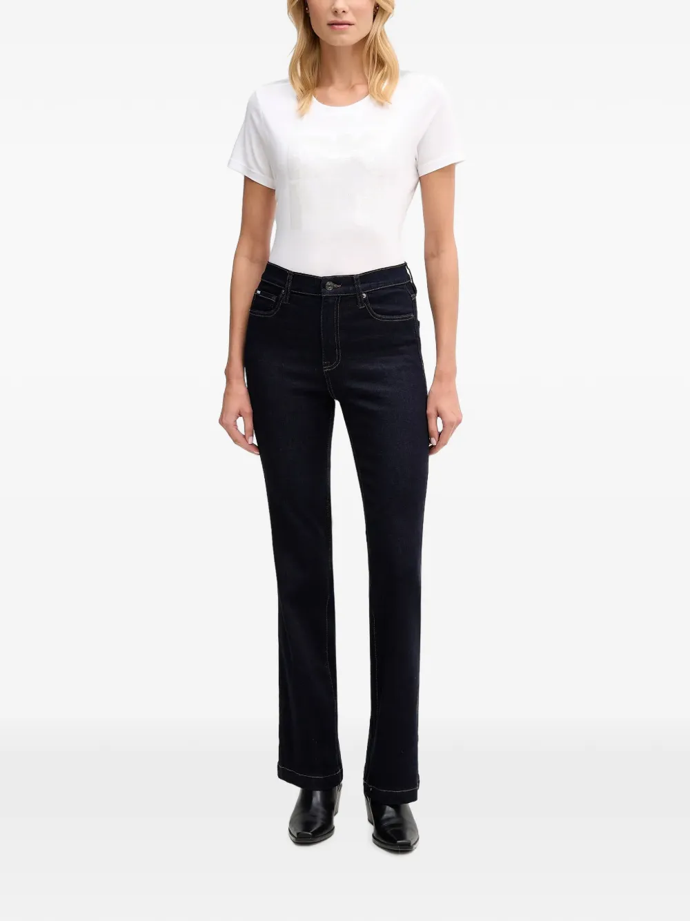 DKNY Flared jeans Blauw
