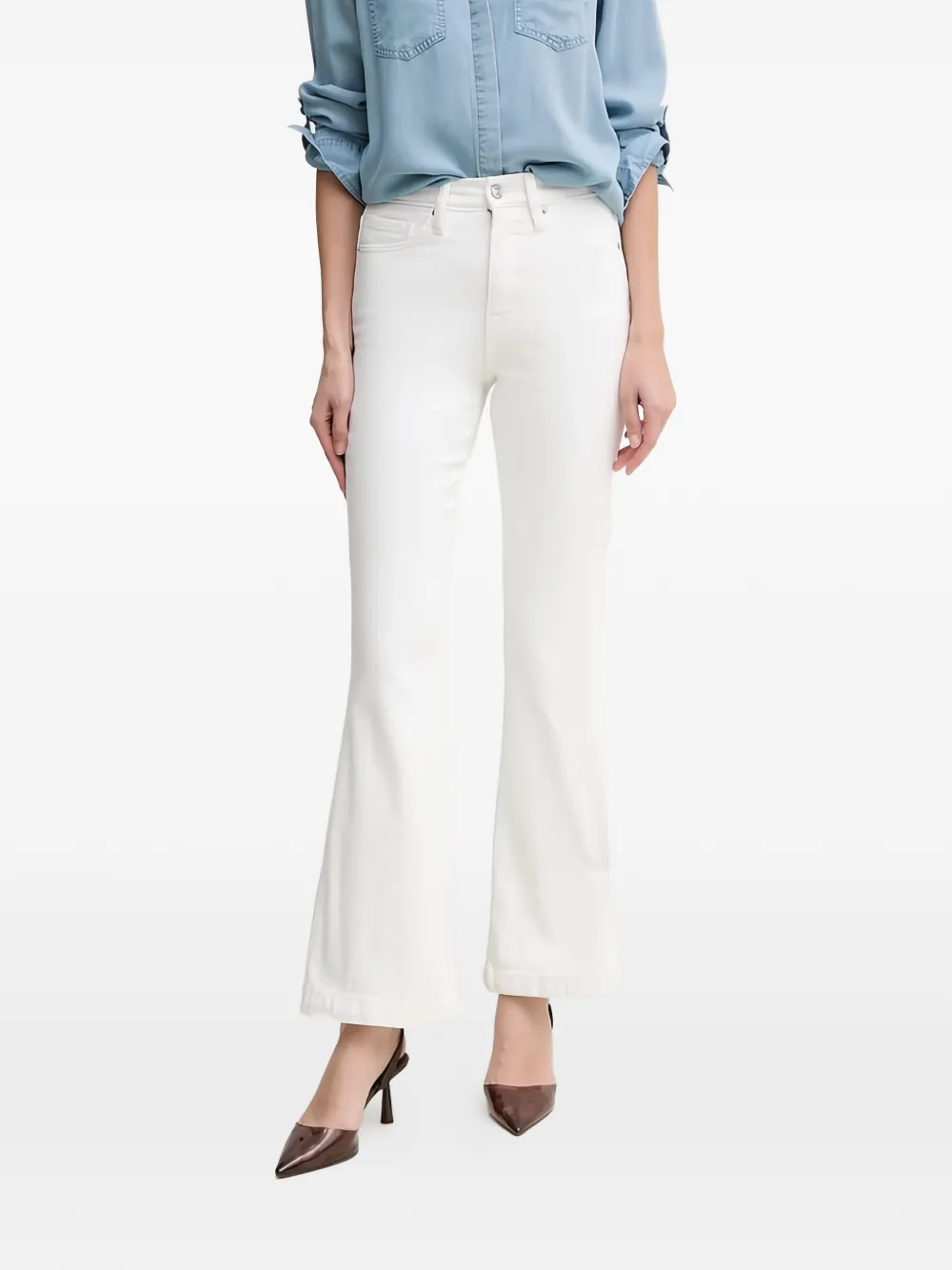 DKNY flared jeans - Bianco