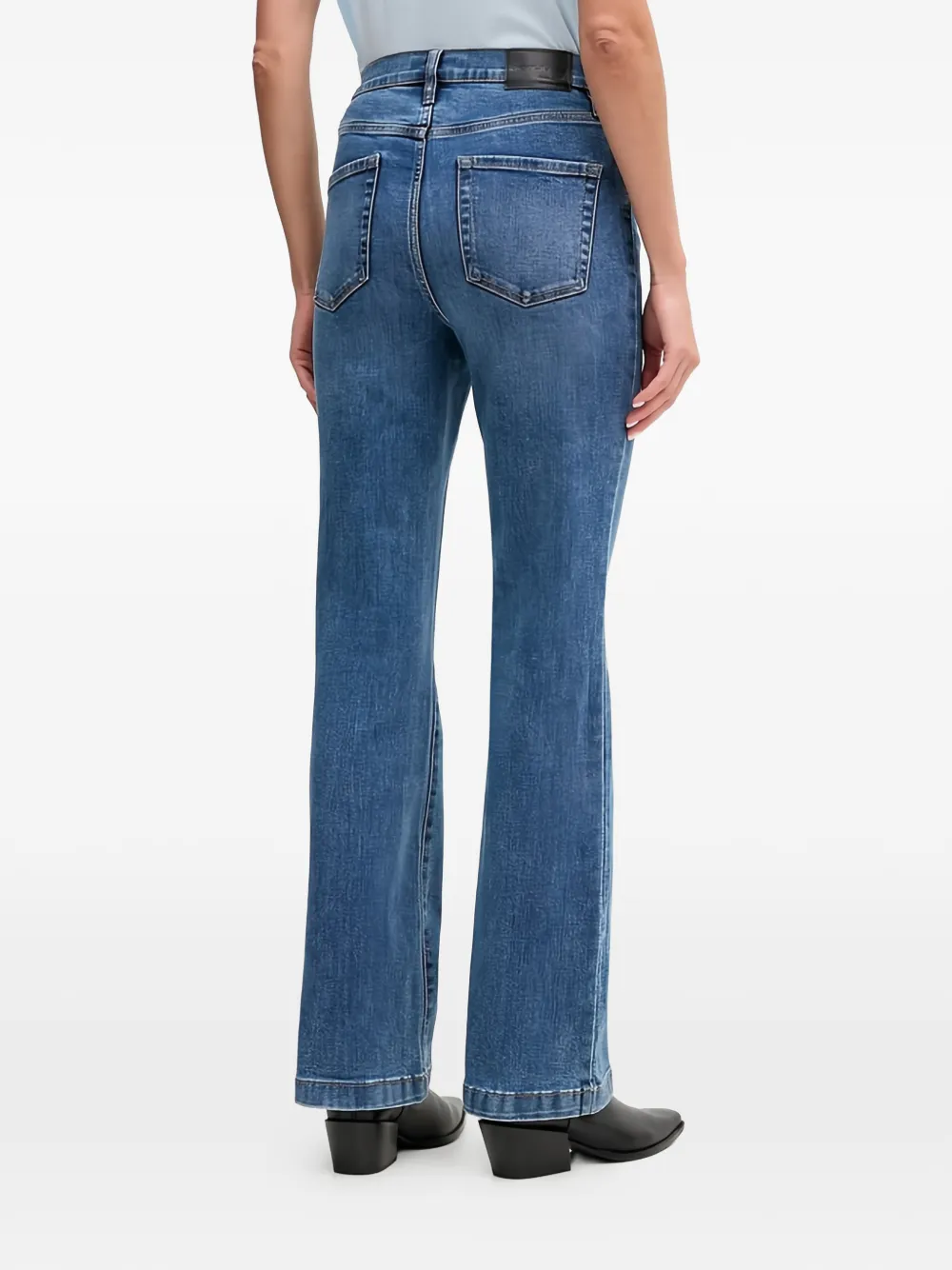 DKNY Williamsburg high-rise jeans - Blu