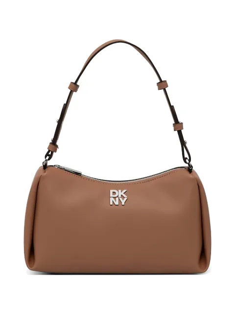 DKNY bolsa de hombro con cierre y logo
