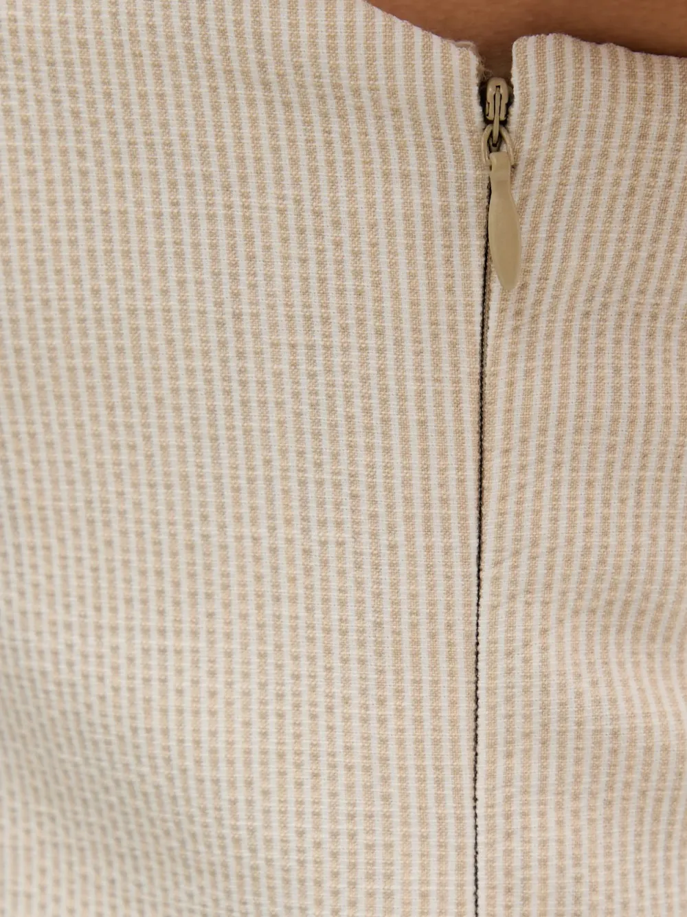 DKNY Top met vierkante hals Beige