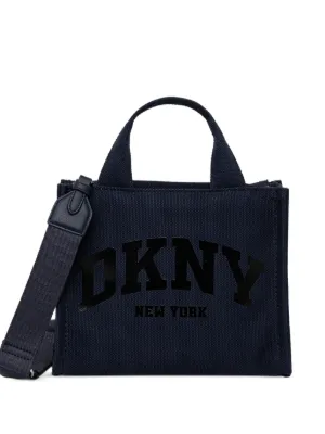 DKNY Hadlee ロゴ ハンドバッグ S | ブルー | FARFETCH JP