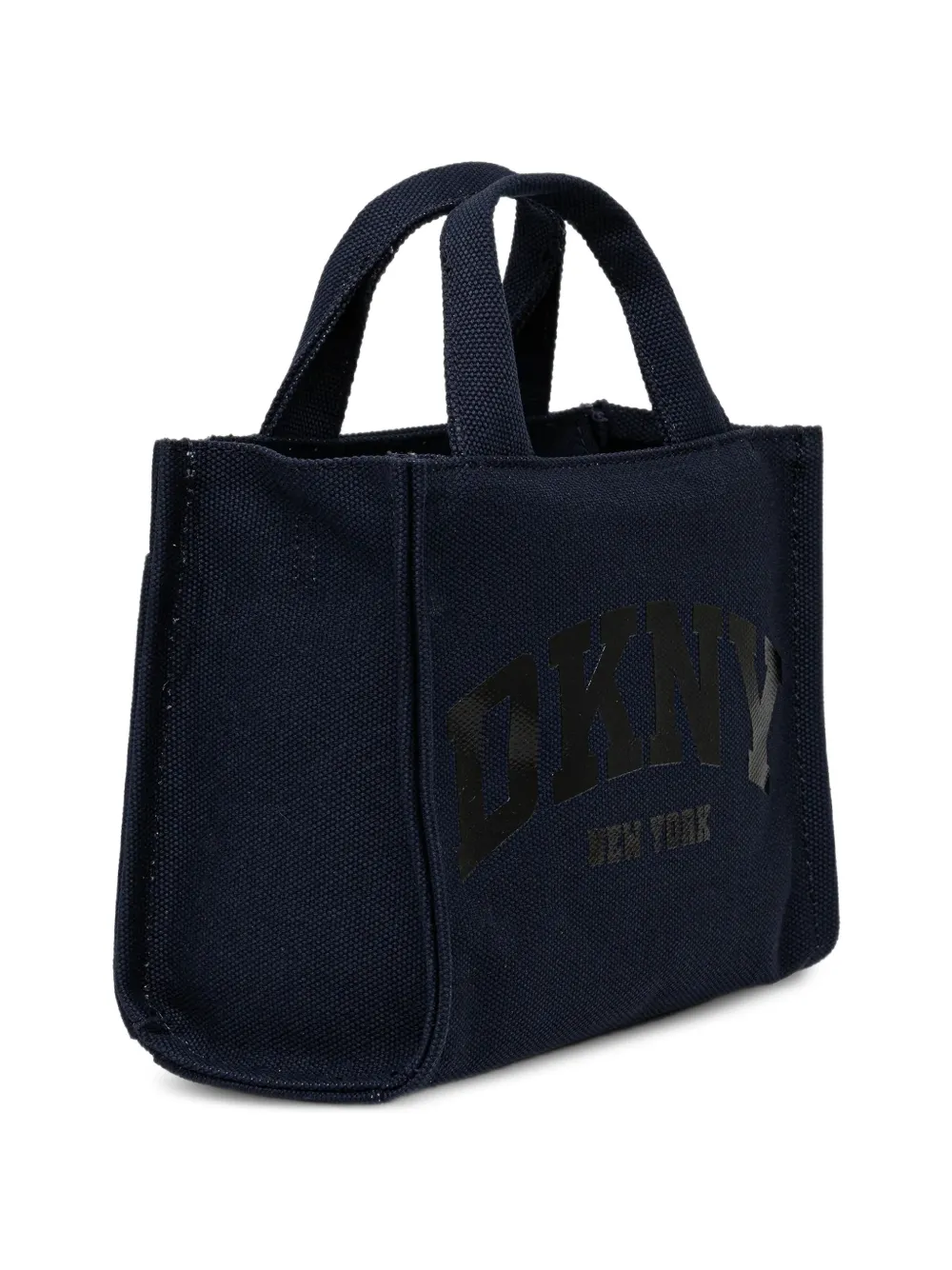 DKNY Hadlee kleine shopper met logoprint Blauw
