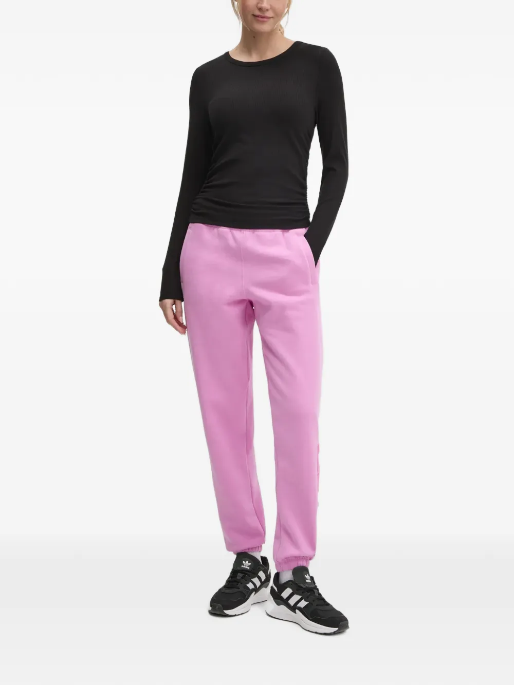 DKNY T-shirt met lange mouwen Zwart