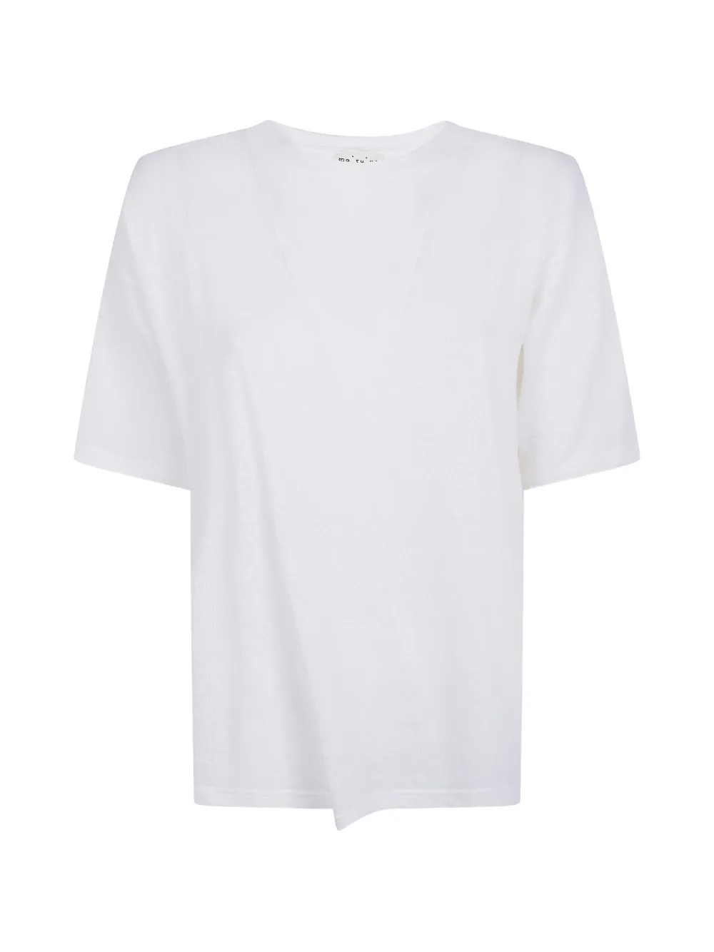 Ma'ry'ya linen T-shirt - Bianco