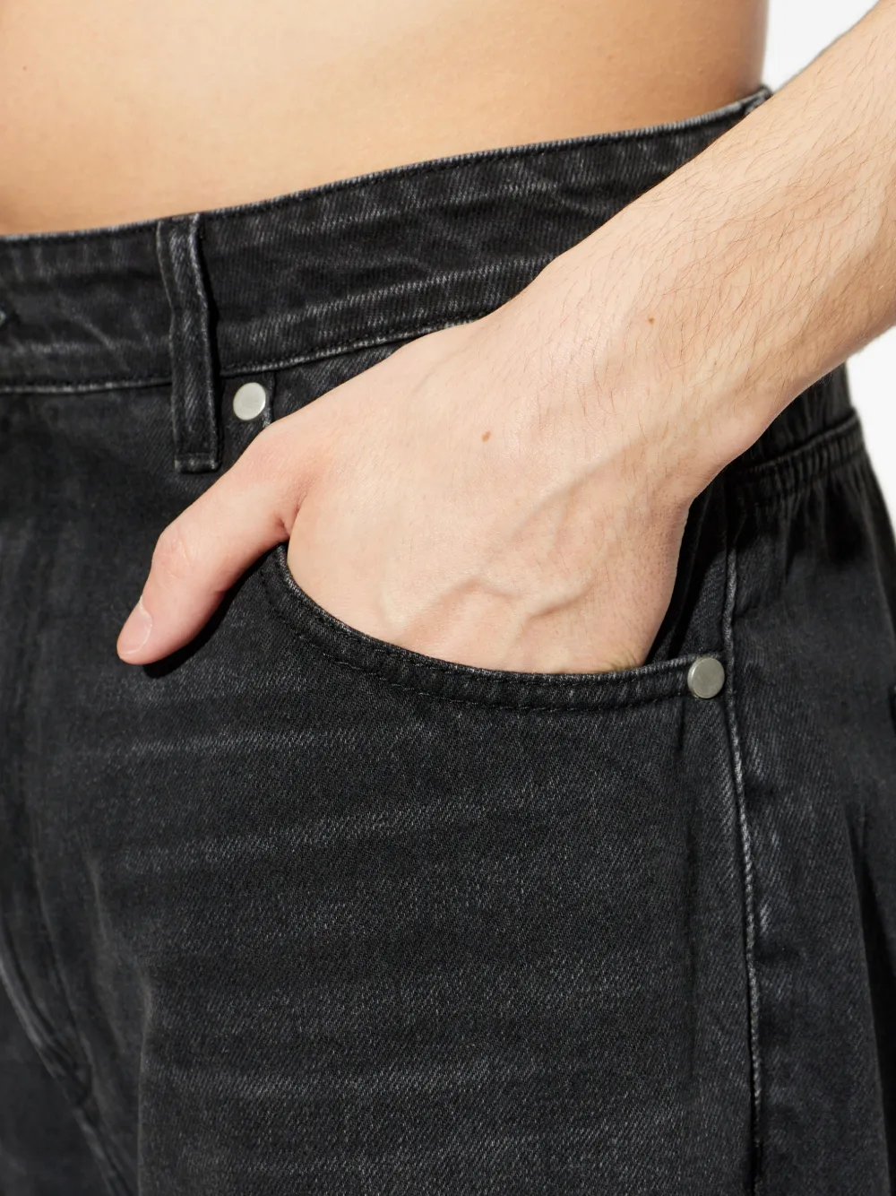44 LABEL GROUP Pantalon met vlakken Zwart