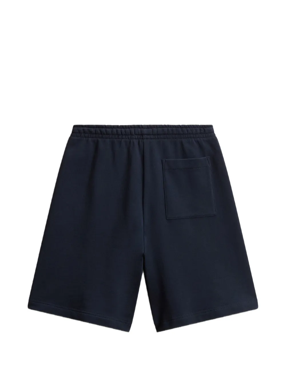  Woolrich Basketball Drawstring Patch-pocket Cotton Shorts - Blue 