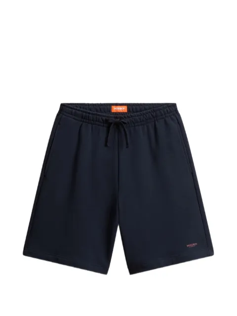 Woolrich  Basketball drawstring patch-pocket cotton shorts
